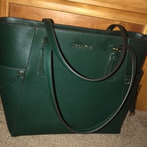 Michael Kors Hunter Green purse